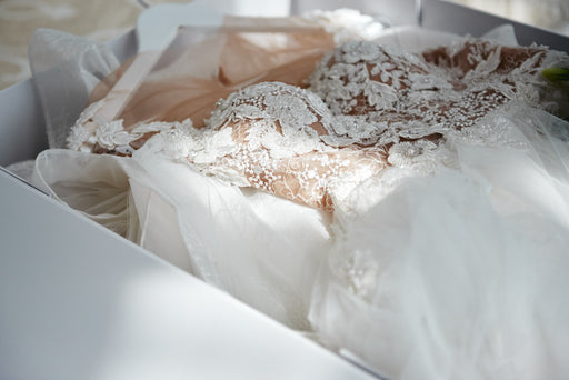 Why You Shouldn't Store Your Wedding Dress in a Vacuum Bag