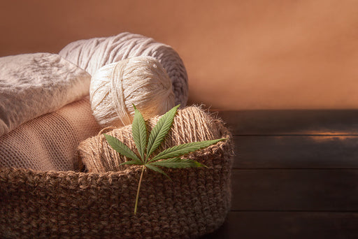 threads, yarn and material made from hemp