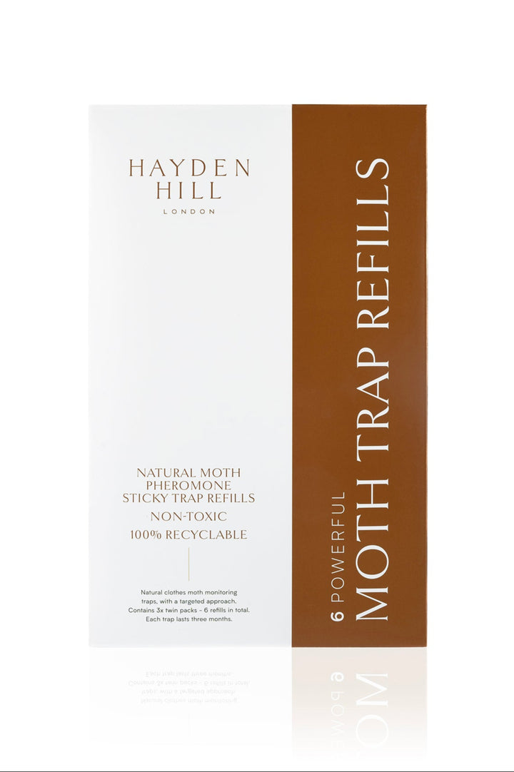 a front view of the Hayden Hill Moth Trap Refills pack