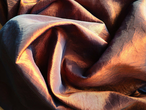 brown taffeta fabric