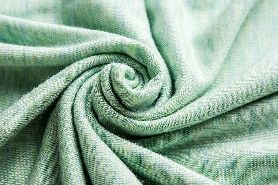 green bamboo fabric