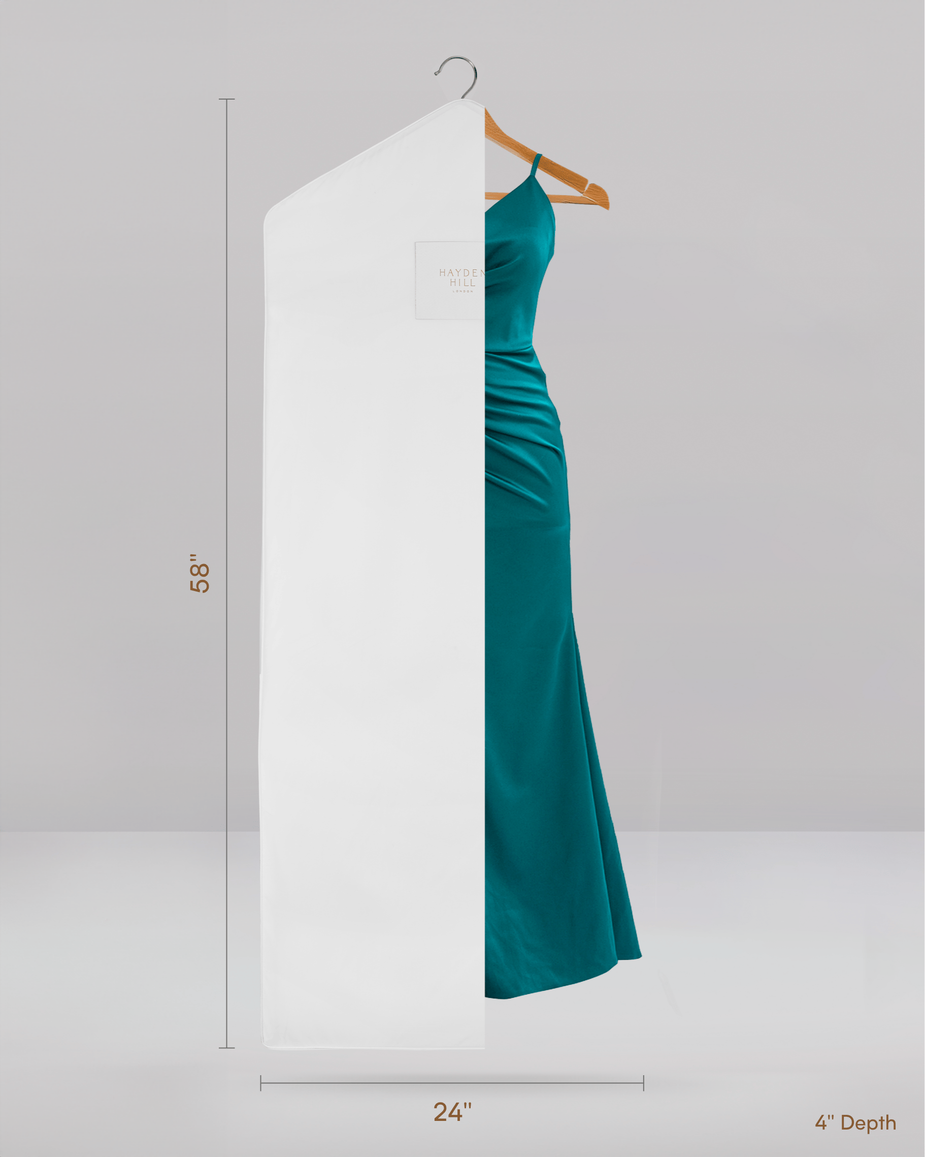 Long Garment Bag for Extra Long Clothing Hayden Hill