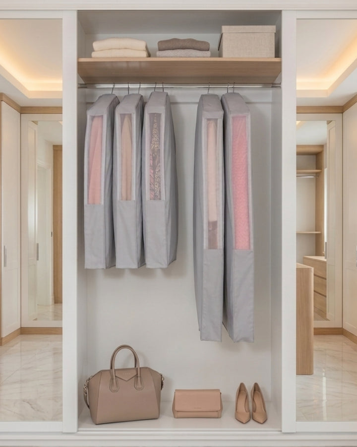 The Hanging Garment Set in Gray