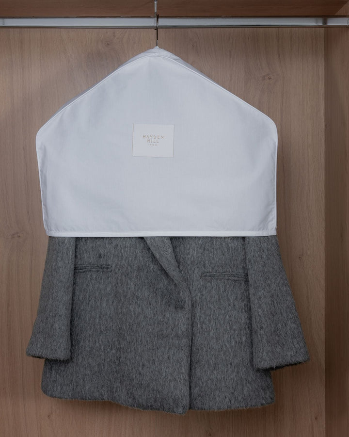 Organic Cotton Shoulder Dust Covers - Set of 3